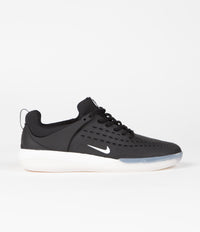 Nike SB Nyjah 3 Shoes - Black / White - Black - Summit White