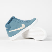 Nike SB Womens Bruin High Shoes - Noise Aqua / Light Orewood Brown - Noise Aqua thumbnail