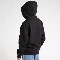 Nike Solo Swoosh Fleece Hoodie - Black / White thumbnail