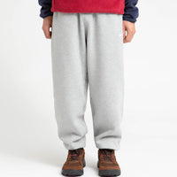 Nike Solo Swoosh Fleece Sweatpants - Dark Grey Heather / White thumbnail