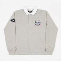 Tired Scholar Rugby Shirt - Athletic Grey thumbnail