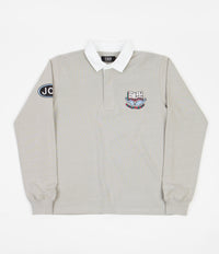 Tired Scholar Rugby Shirt - Athletic Grey