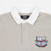 Tired Scholar Rugby Shirt - Athletic Grey thumbnail