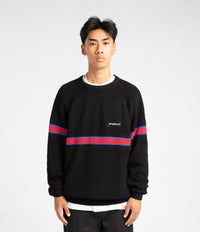 Yardsale Arrow Knitted Crewneck Sweatshirt - Black / Red