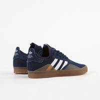 Adidas 3ST.001 Shoes - Collegiate Navy / FTW White / Gum4 thumbnail