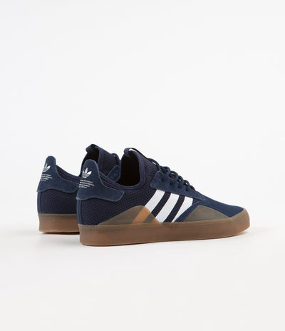 Adidas 3ST.001 Shoes - Collegiate Navy / FTW White / Gum4