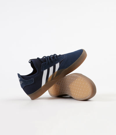 Adidas 3ST.001 Shoes - Collegiate Navy / FTW White / Gum4