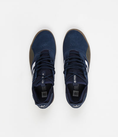 Adidas 3ST.001 Shoes - Collegiate Navy / FTW White / Gum4