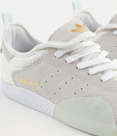 Adidas 3ST.003 Shoes - White / Blue Tint / Gold Metallic