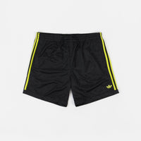 Adidas Athletic Shorts - Black / Acid Yellow thumbnail