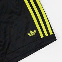 Adidas Athletic Shorts - Black / Acid Yellow thumbnail