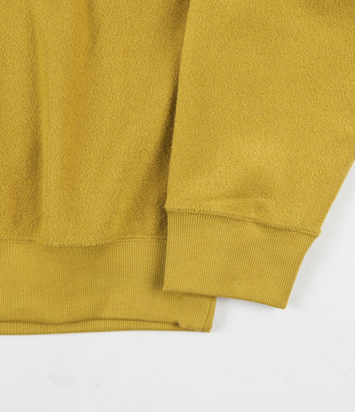 Adidas Bouclette Polo Sweatshirt - Spice Yellow / Off White