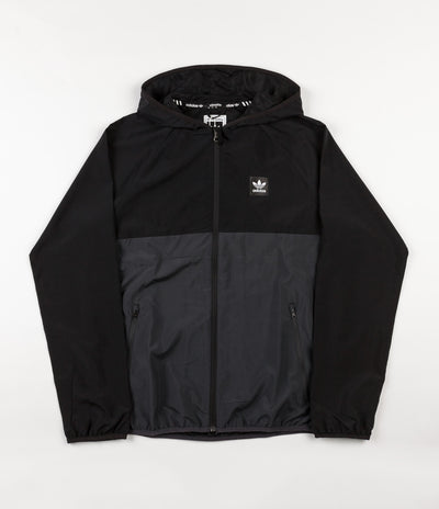 Adidas Blackbird Windbreaker Jacket - Black / Carbon