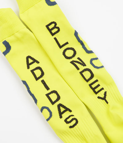 Adidas Blondey Football Socks - Acid Yellow