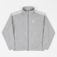 Adidas Bouclette Jacket - Medium Grey Heather / White thumbnail