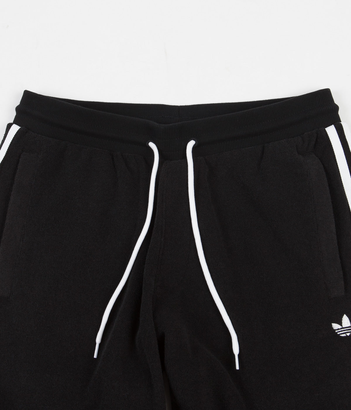 Adidas Bouclette Pants - Black / White | Flatspot