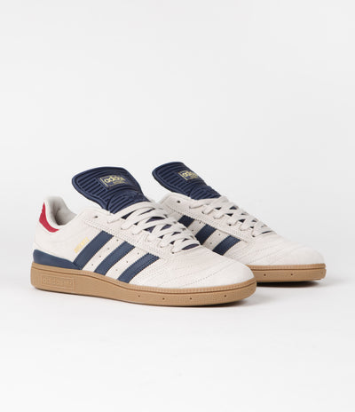 Adidas Busenitz Shoes - Clear Brown / Shadow Navy / Scarlet