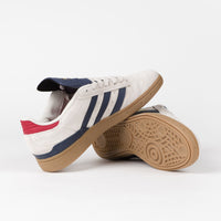 Adidas Busenitz Shoes - Clear Brown / Shadow Navy / Scarlet thumbnail