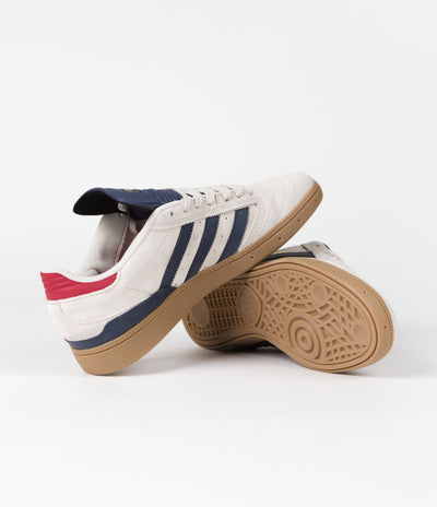 Adidas Busenitz Shoes - Clear Brown / Shadow Navy / Scarlet