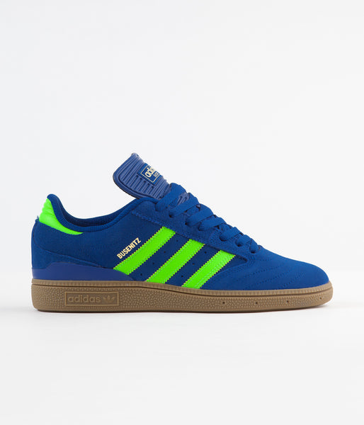 Adidas Busenitz Shoes - Collegiate Royal / Solar Green / Gum4 | Flatspot