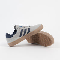 Adidas Busenitz Vulc II Shoes - Grey Two / Collegiate Navy / Gum4 thumbnail