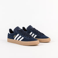 Adidas Campus Vulc II Adv Shoes - Collegiate Navy / White / Gum4 thumbnail