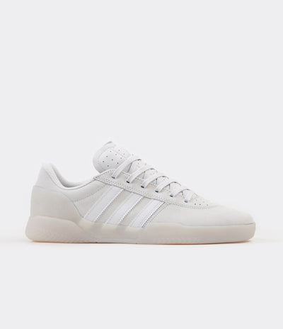 Adidas City Cup Shoes - Crystal White / Crystal White / Crystal White