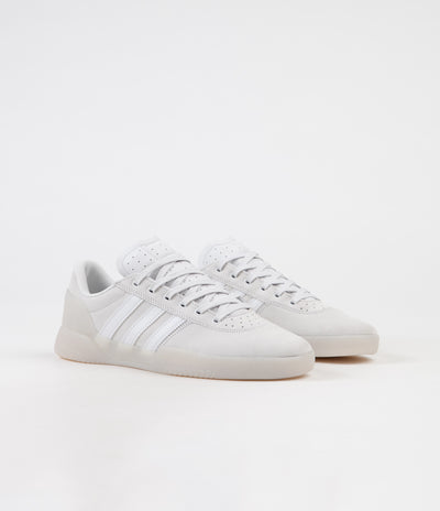 Adidas City Cup Shoes - Crystal White / Crystal White / Crystal White