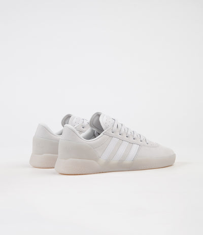 Adidas City Cup Shoes - Crystal White / Crystal White / Crystal White