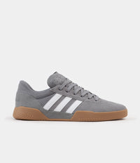 Adidas City Cup Shoes - Grey Three / FTW White / Gum4