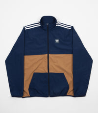 Adidas Class Action Jacket - Collegiate Navy / Raw Desert / White