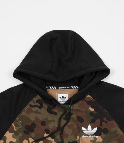 Adidas Clima 2.0 Camo Hoodie - Camo Print / Black