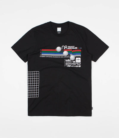 Adidas Colfax T-Shirt - Black / Red / Green / Blue