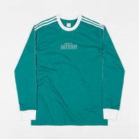 Adidas Creston Long Sleeve T-Shirt - Active Green / White thumbnail