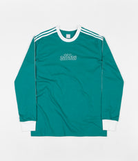 Adidas Creston Long Sleeve T-Shirt - Active Green / White