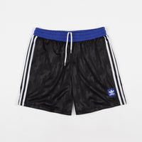 Adidas Dodson Shorts - Black / White / Active Blue thumbnail