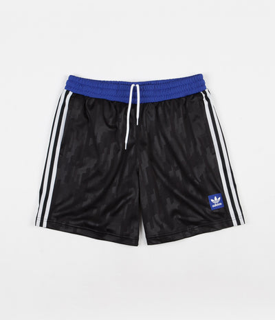 Adidas Dodson Shorts - Black / White / Active Blue