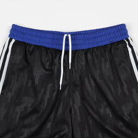 Adidas Dodson Shorts - Black / White / Active Blue thumbnail