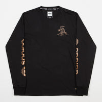 Adidas Eastern Long Sleeve T-Shirt - Black / Tactile Gold Metallic thumbnail