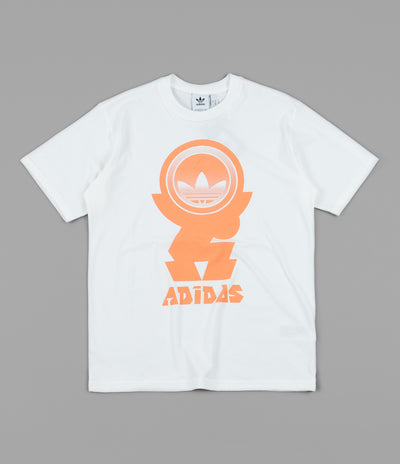 Adidas Forsut T-Shirt - Off White / Amber