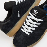 Adidas Gazelle ADV Shoes - Core Black / FTWR White / Bluebird thumbnail