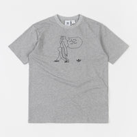 Adidas Gonz G T-Shirt - Medium Grey Heather thumbnail