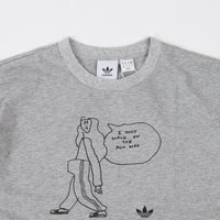 Adidas Gonz G T-Shirt - Medium Grey Heather thumbnail