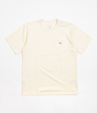 Adidas Heavyweight Shmoofoil Pocket T-Shirt - Cream White / Semi Turbo