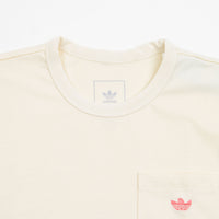 Adidas Heavyweight Shmoofoil Pocket T-Shirt - Cream White / Semi Turbo thumbnail