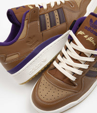 Adidas Heitor Forum 84 Low ADV Shoes - Wild Brown / Cardboard