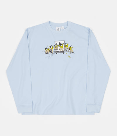 Adidas Henry Jones Truck Long Sleeve T-Shirt - Clear Sky