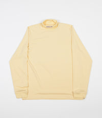 Adidas High Collar Long Sleeve T-Shirt - Easy Yellow / Active Purple