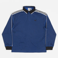 Adidas Long Sleeve Football Jersey - Bluebird / Brown / Black thumbnail