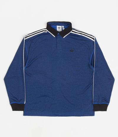 Adidas Long Sleeve Football Jersey - Bluebird / Brown / Black